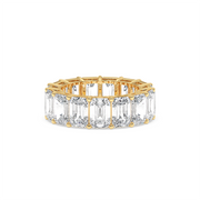 3 ctw Emerald Labgrown Diamond Eternity Band