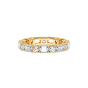 EMERALD-ROUND ETERNITY BAND
