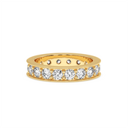 10CTW EACH ROUND ETERNITY BAND