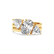 OVAL TRIANGULAR RING