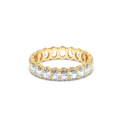 3CTW OVAL ETERNITY BAND