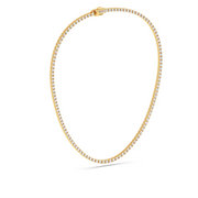 20CTW ROUND STRAIGHT LINE TENNIS NECKLACE
