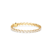 5 ctw Pear Labgrown Diamond Tennis Bracelet