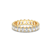 2 ctw Oval Labgrown Diamond Eternity Band