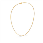 5CTW ROUND STRAIGHT LINE TENNIS NECKLACE