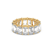 3 ctw Emerald Labgrown Diamond Eternity Band