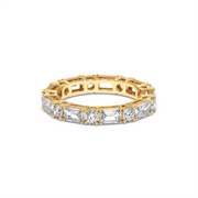 EMERALD-ROUND ETERNITY BAND
