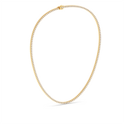 10 ctw Round Labgrown Diamond Straight Line Tennis Necklace