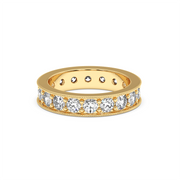 10CTW EACH ROUND ETERNITY BAND