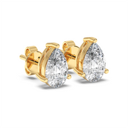 2CTW PEAR STUDS