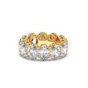 1CT EACH OVAL ETERNITY BAND